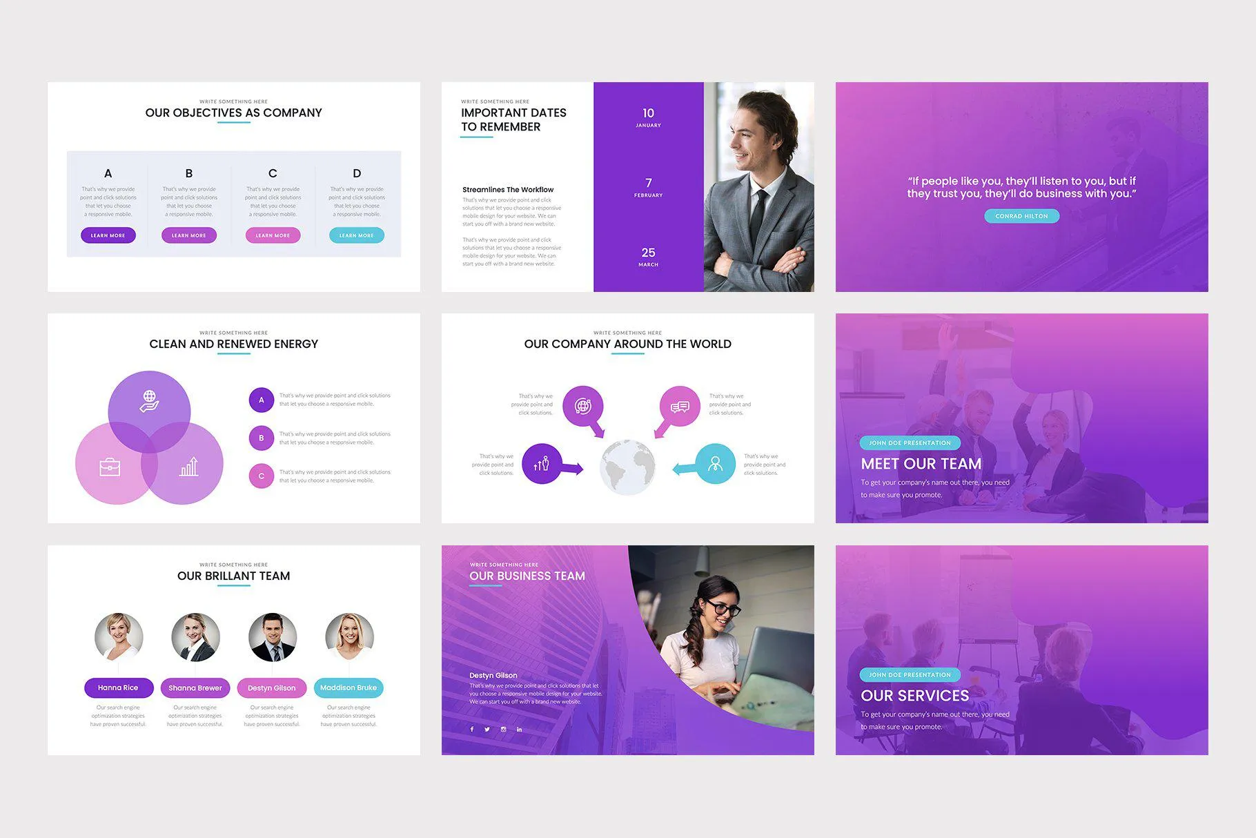Mirza Business Google Slides