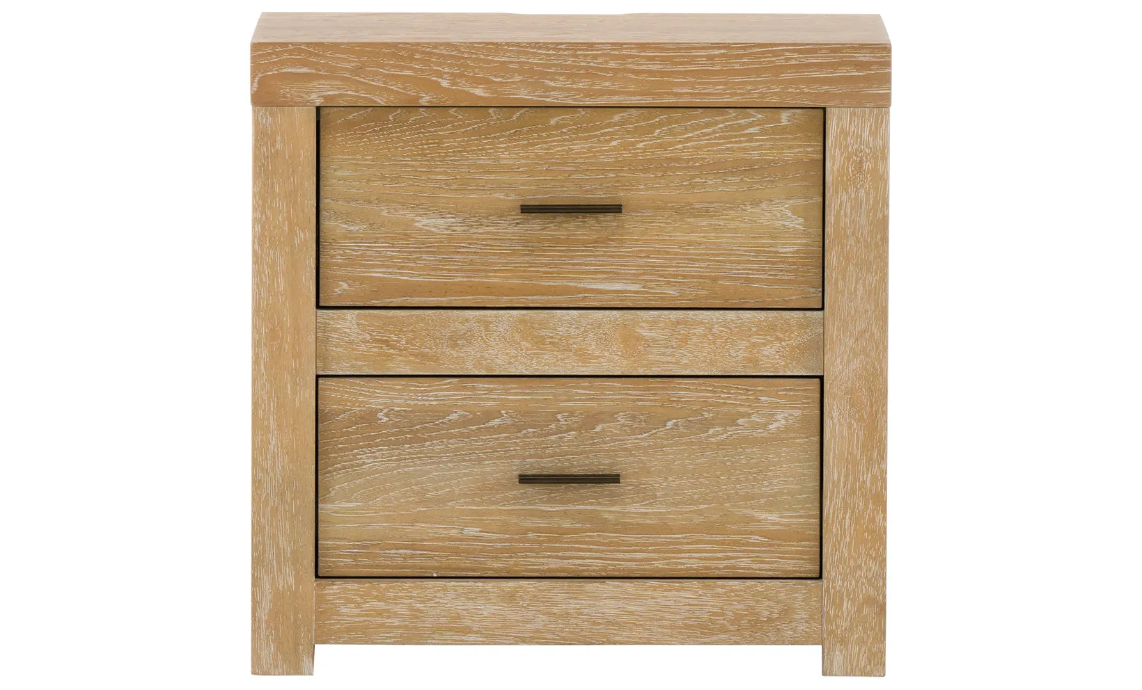 Modern Loft 2-Drawer Nightstand