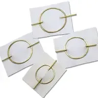 PeLo Modern Small Oval Hair Slide