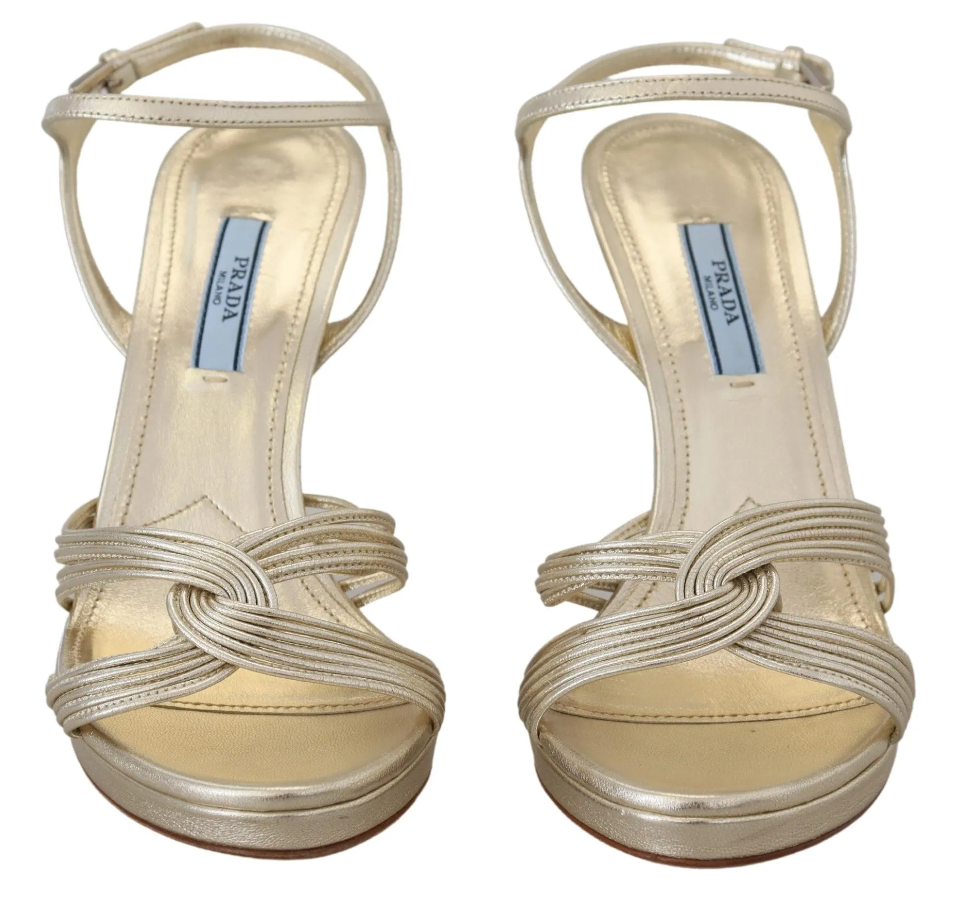 Prada Elegant  Stiletto Heel Women's Sandals