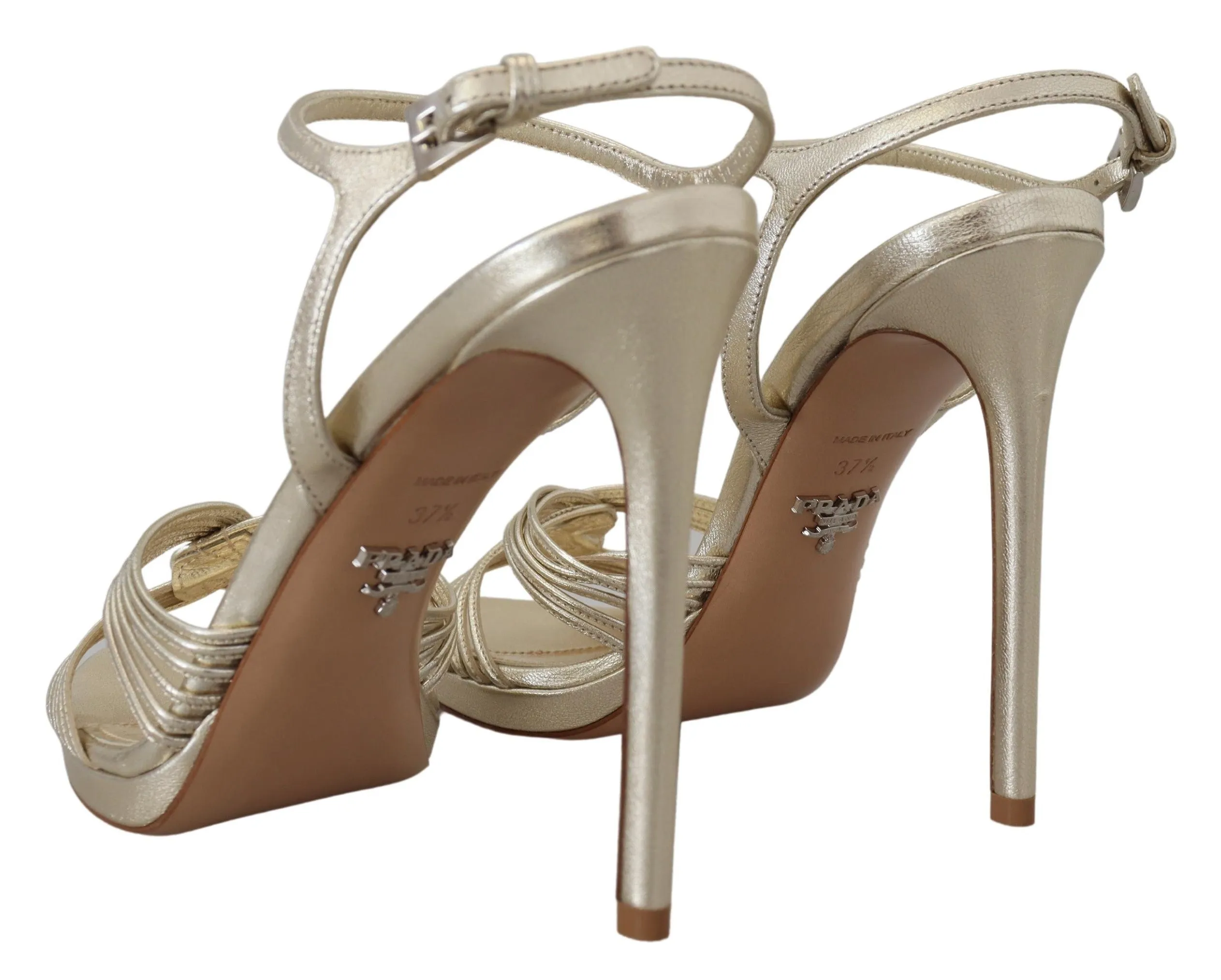 Prada Elegant  Stiletto Heel Women's Sandals