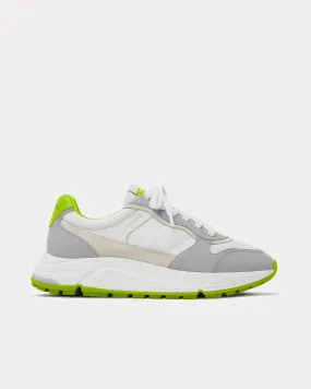 Rush White / Grey / Green Low Top Sneakers