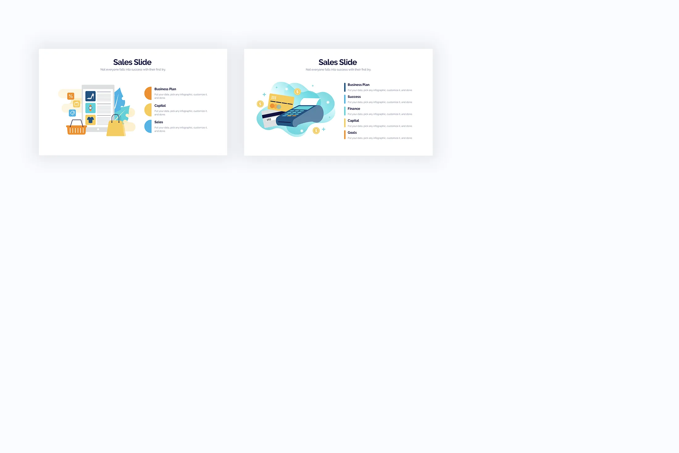 Sales Keynote Infographics
