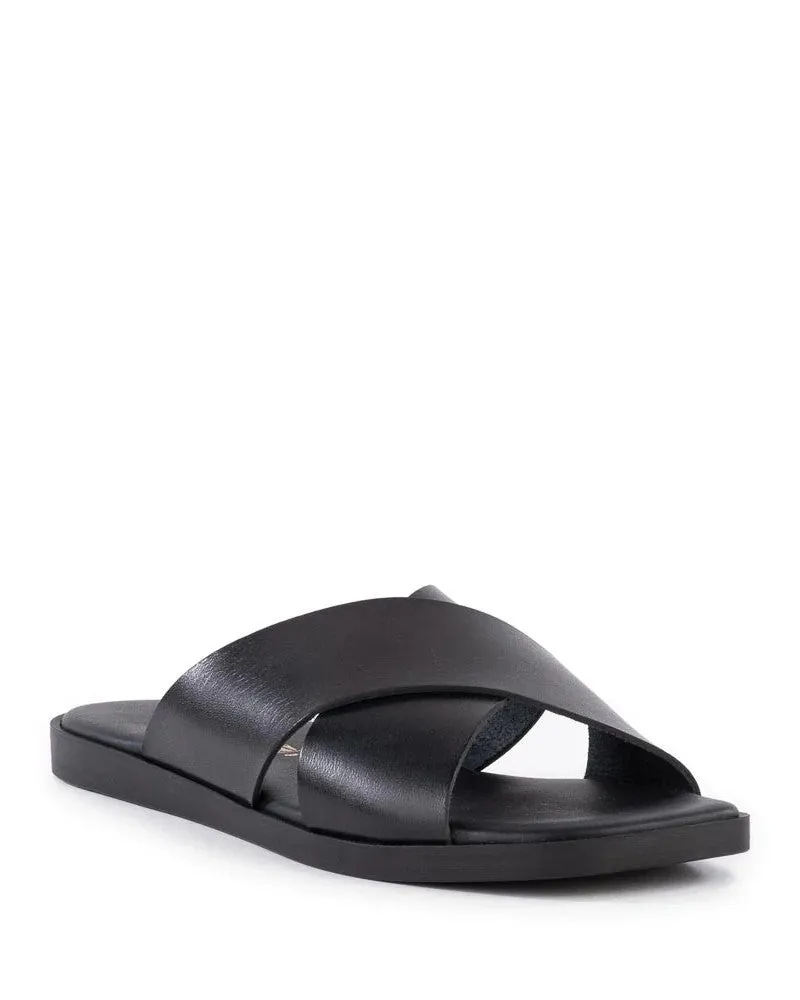Seychelles Chai Slide Sandals - Black