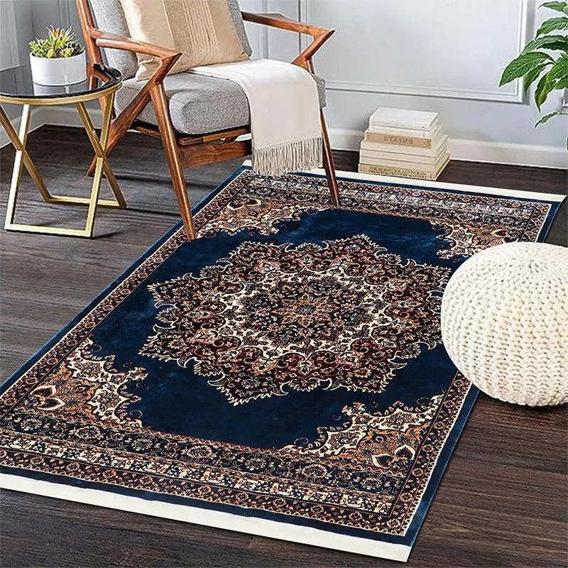 Sinera Ethnic Carpet - Dark Blue