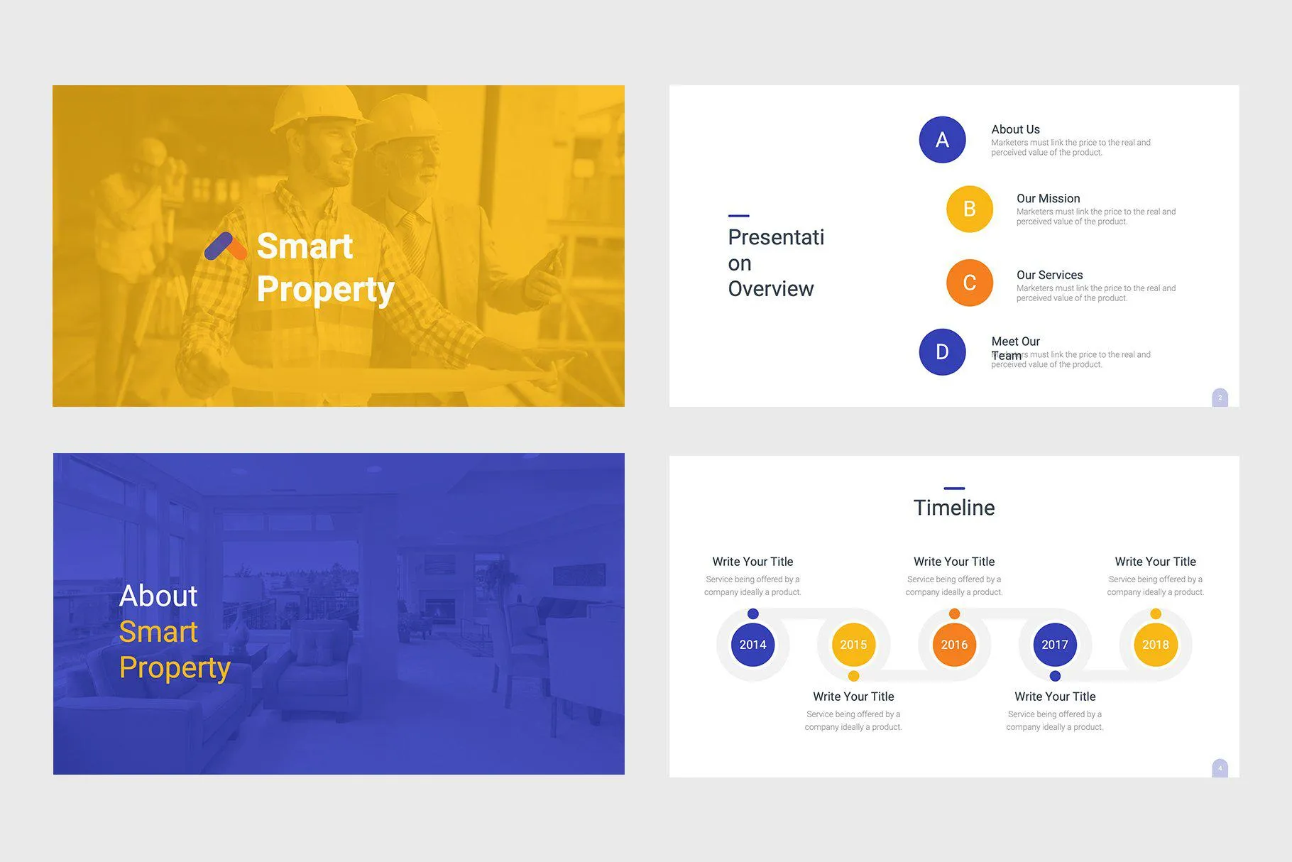 Smart Property Real Estate Google Slides