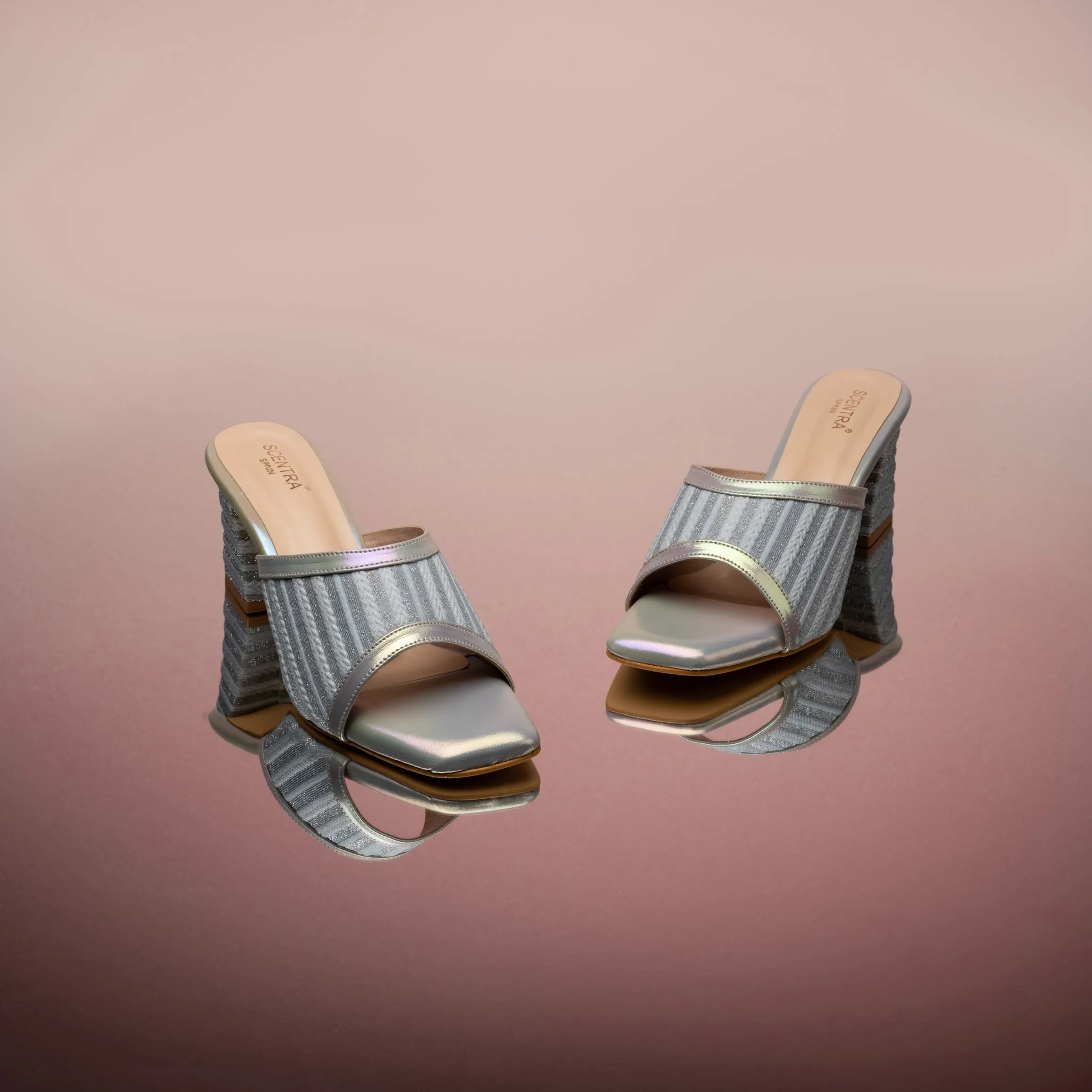 Terry Textured Mules