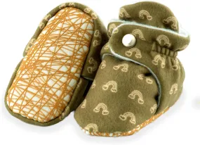 Unisex Cozy Fleece Baby Booties Cotton | Soft Sole and Non Slip