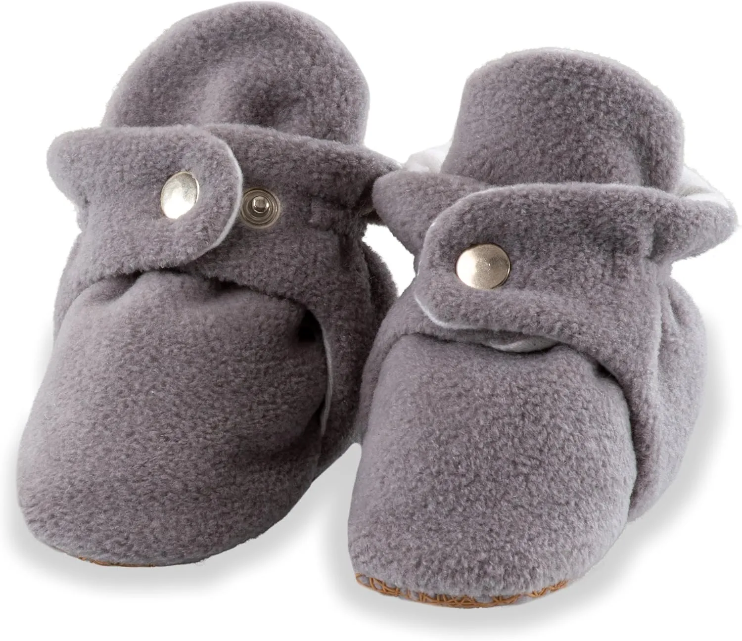 Unisex Cozy Fleece Baby Booties Cotton | Soft Sole and Non Slip