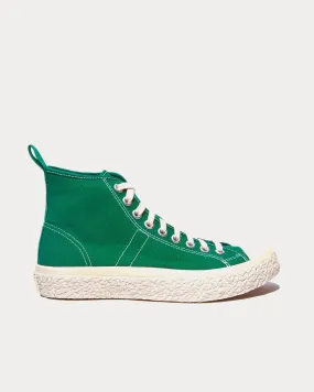 Vulcanised Green High Top Sneakers