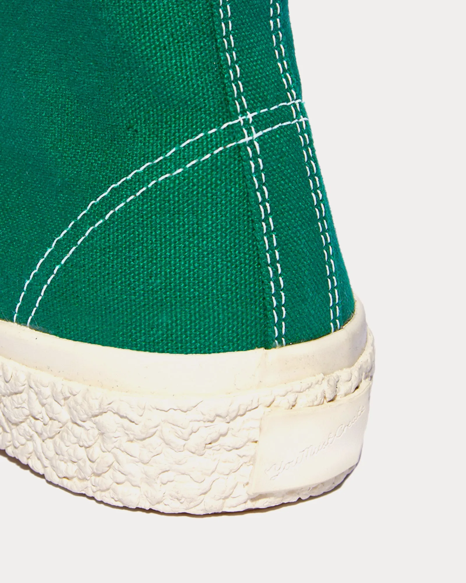 Vulcanised Green High Top Sneakers