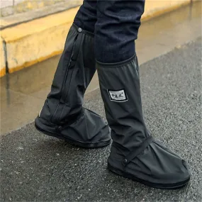 Waterproof Boot Covers - Waterproof Rain Boot Shoe Cover with Reflector