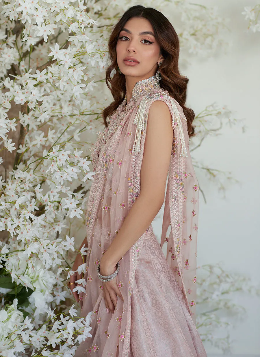 WINONA PINK LEHNGA SAREE