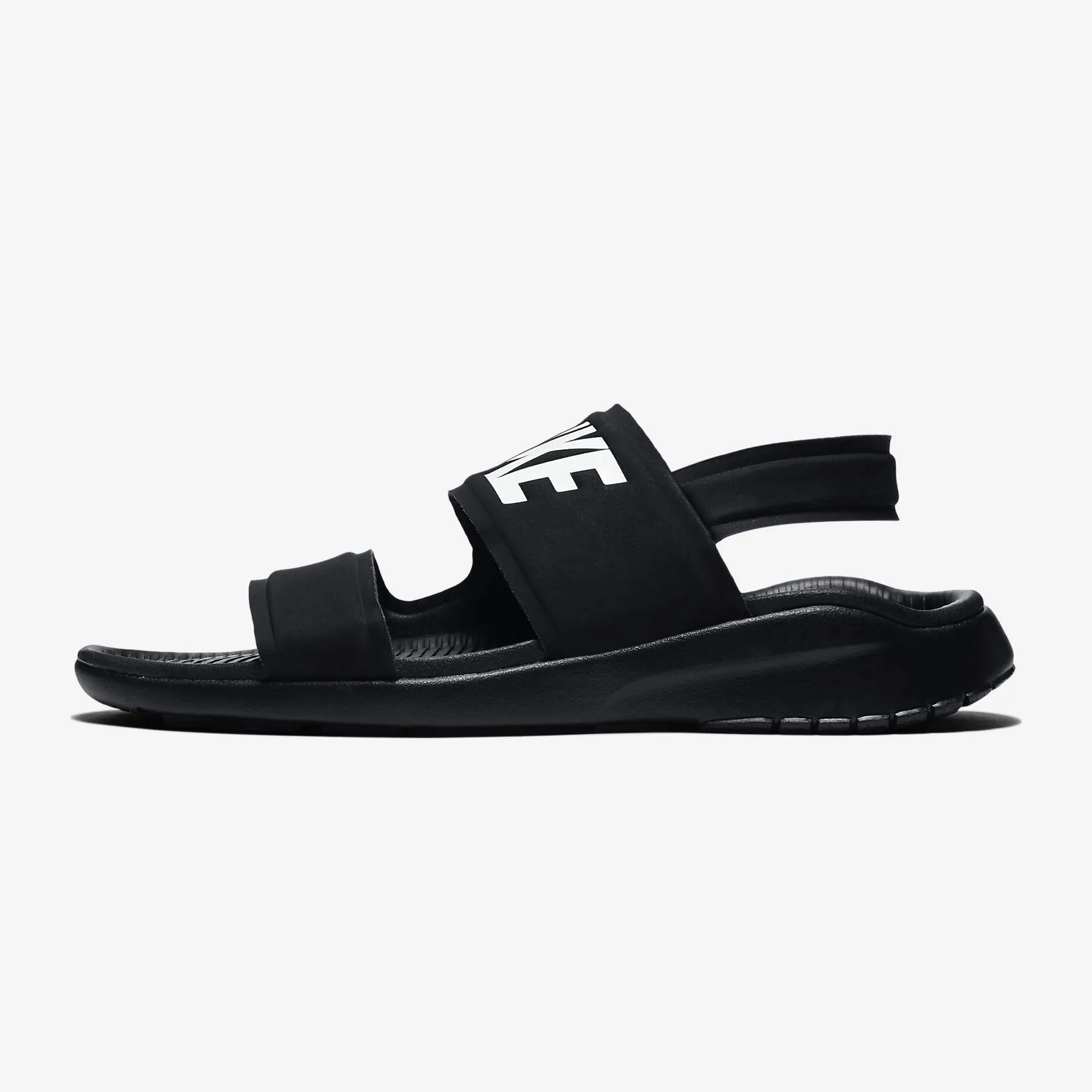 Women's Nike Tanjun Sandals (Black/White)(882694-001)