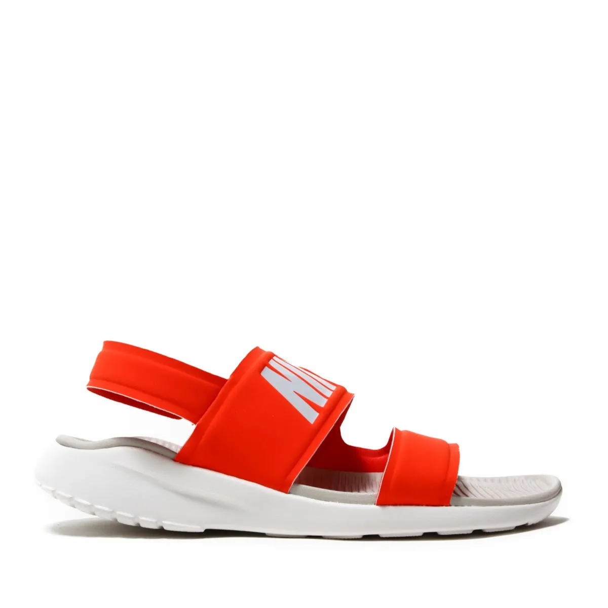 Women's Nike Tanjun Sandals (Habanero Red/Moon Particle)(882694-602)