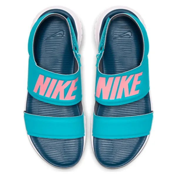 Women's Nike Tanjun Sandals (Teal Nebula Sunset Pulse)(882694-301)