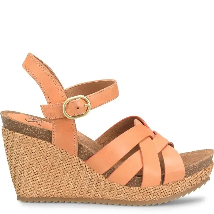 Women's Sofft Carlana – Elegant Woven Wedge Sandals