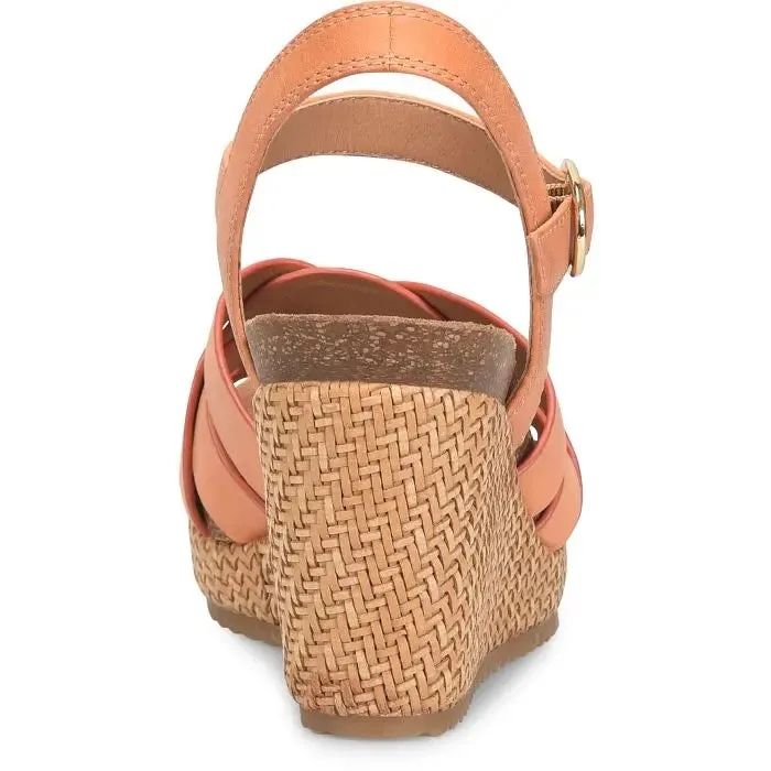 Women's Sofft Carlana – Elegant Woven Wedge Sandals