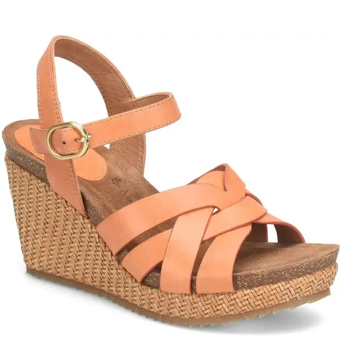 Women's Sofft Carlana – Elegant Woven Wedge Sandals