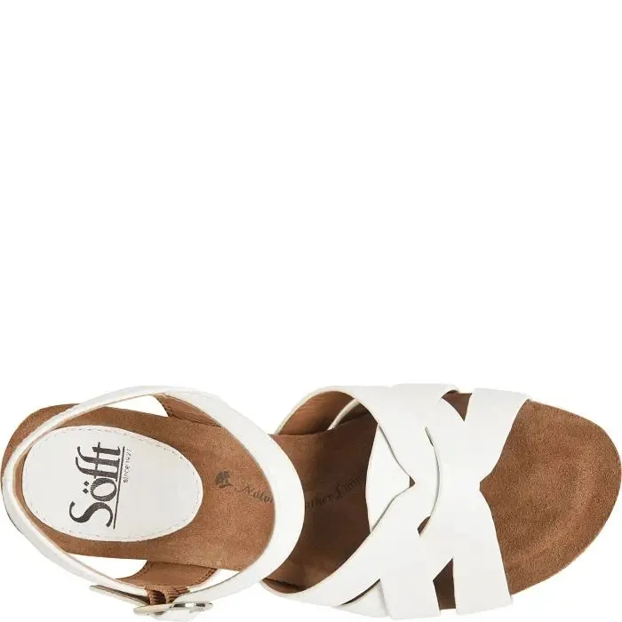 Women's Sofft Carlana – Elegant Woven Wedge Sandals