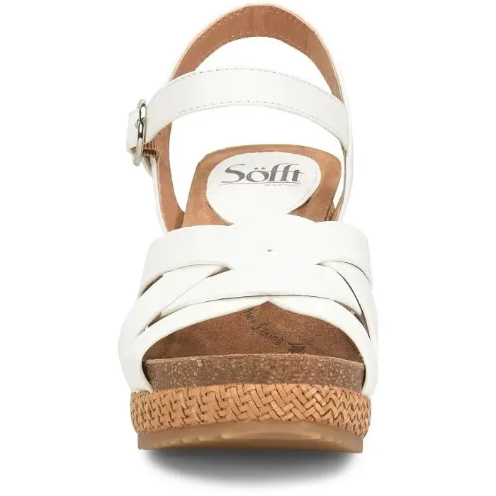 Women's Sofft Carlana – Elegant Woven Wedge Sandals