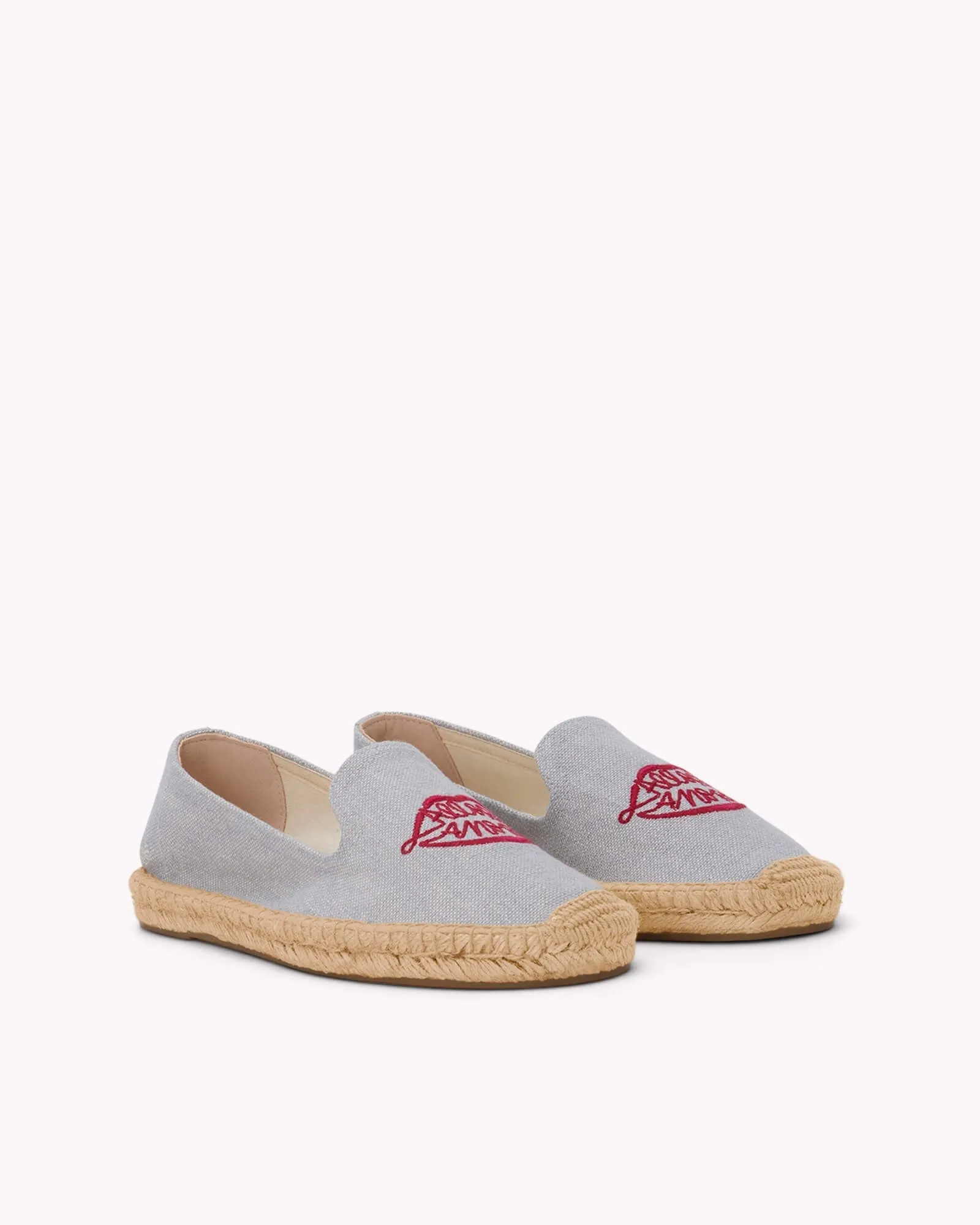 Womens_Espadrilles_The Smoking_Embroidery_Dolphin Blue - Allora Amore