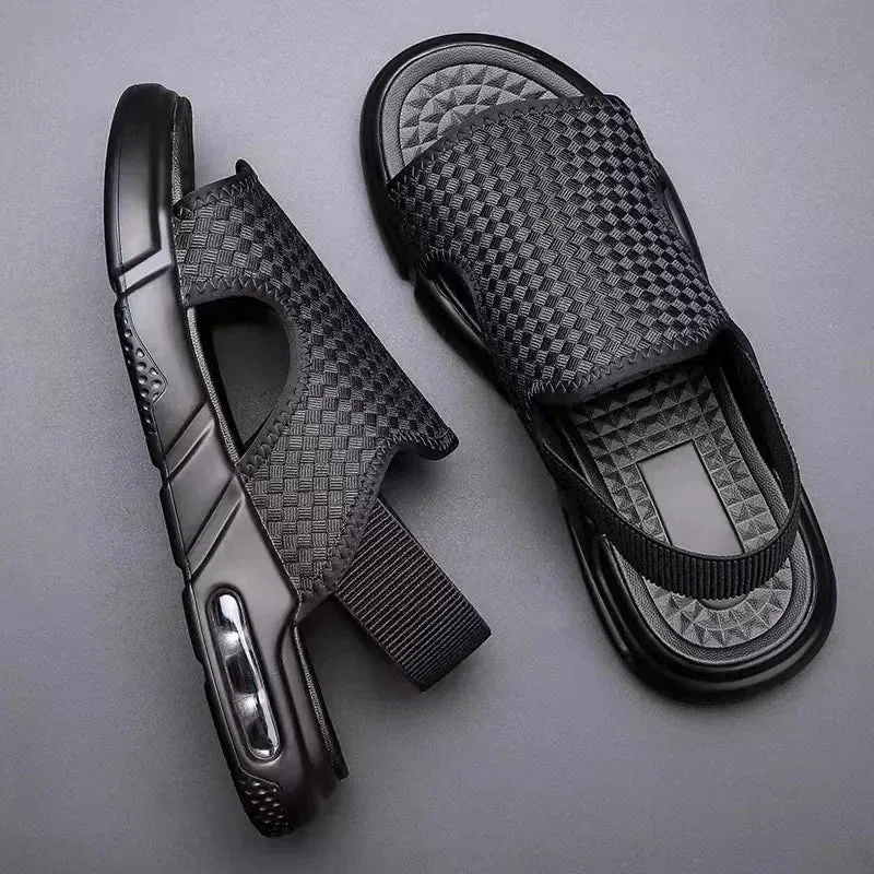 Woven Slide Sandals