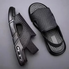 Woven Slide Sandals