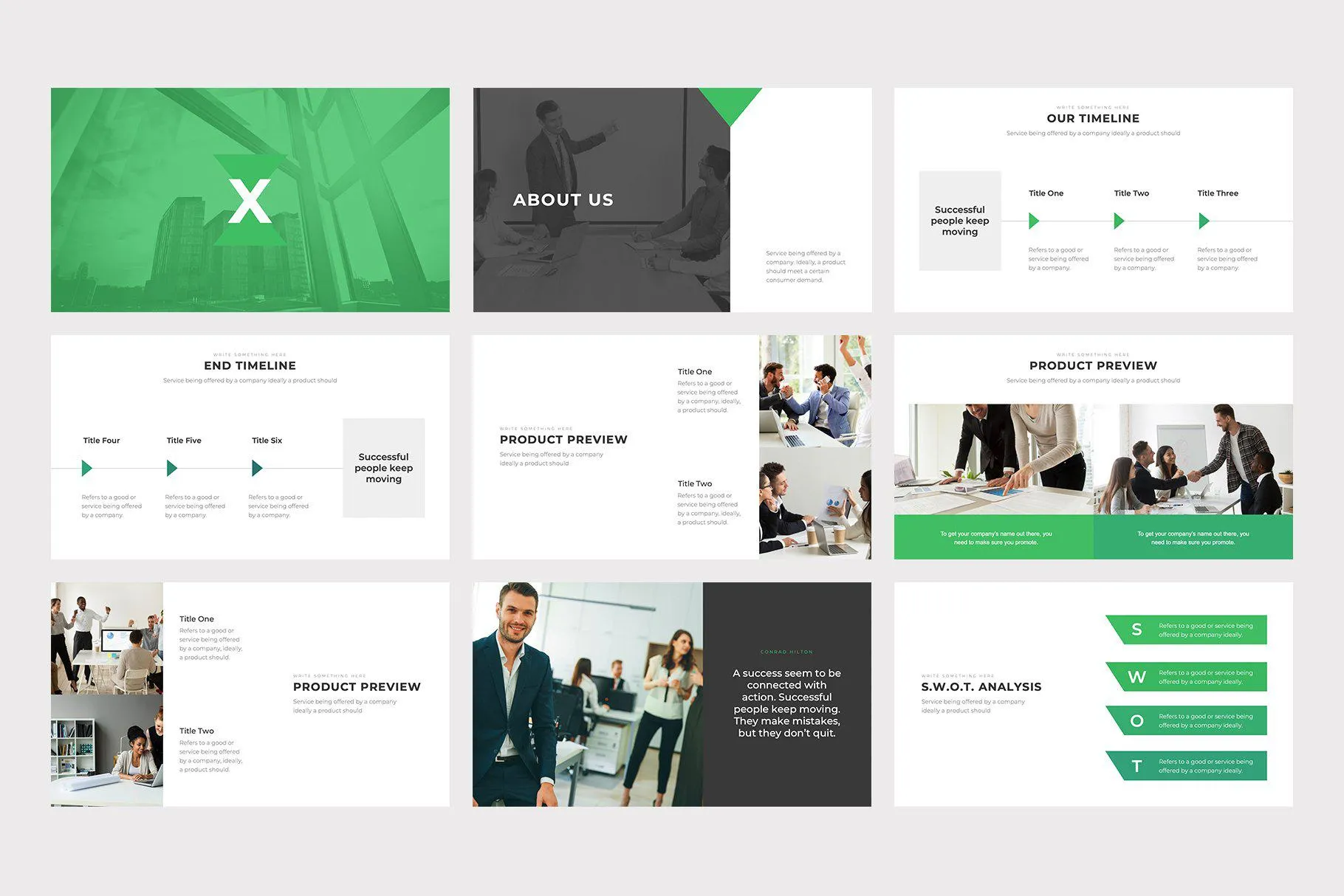 X Google Slides